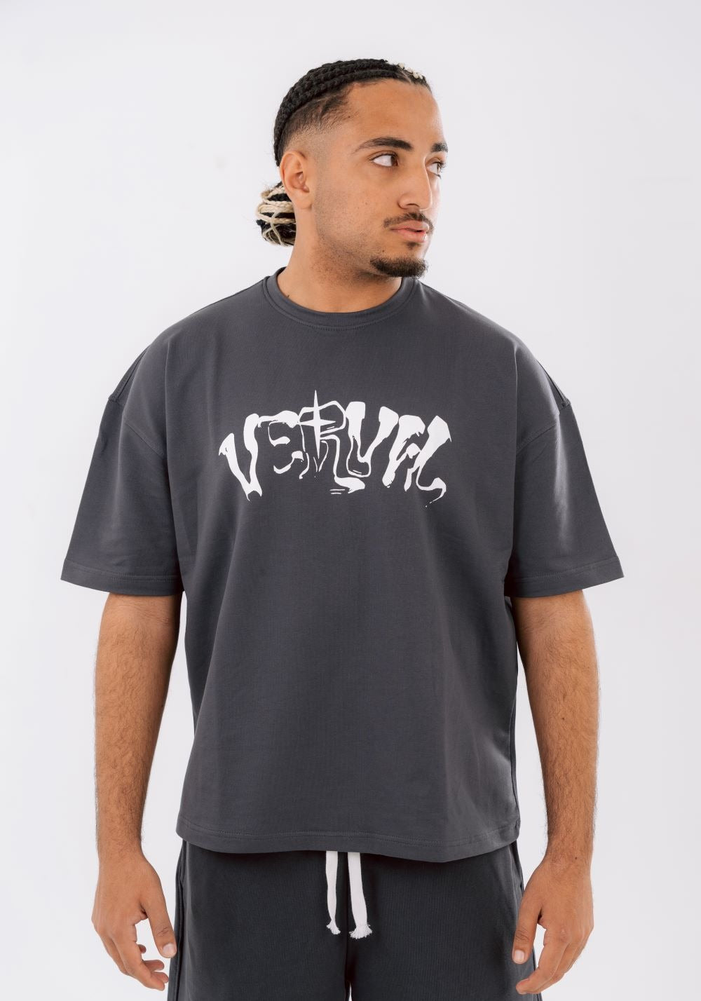 Gray vervil T-SHIRT