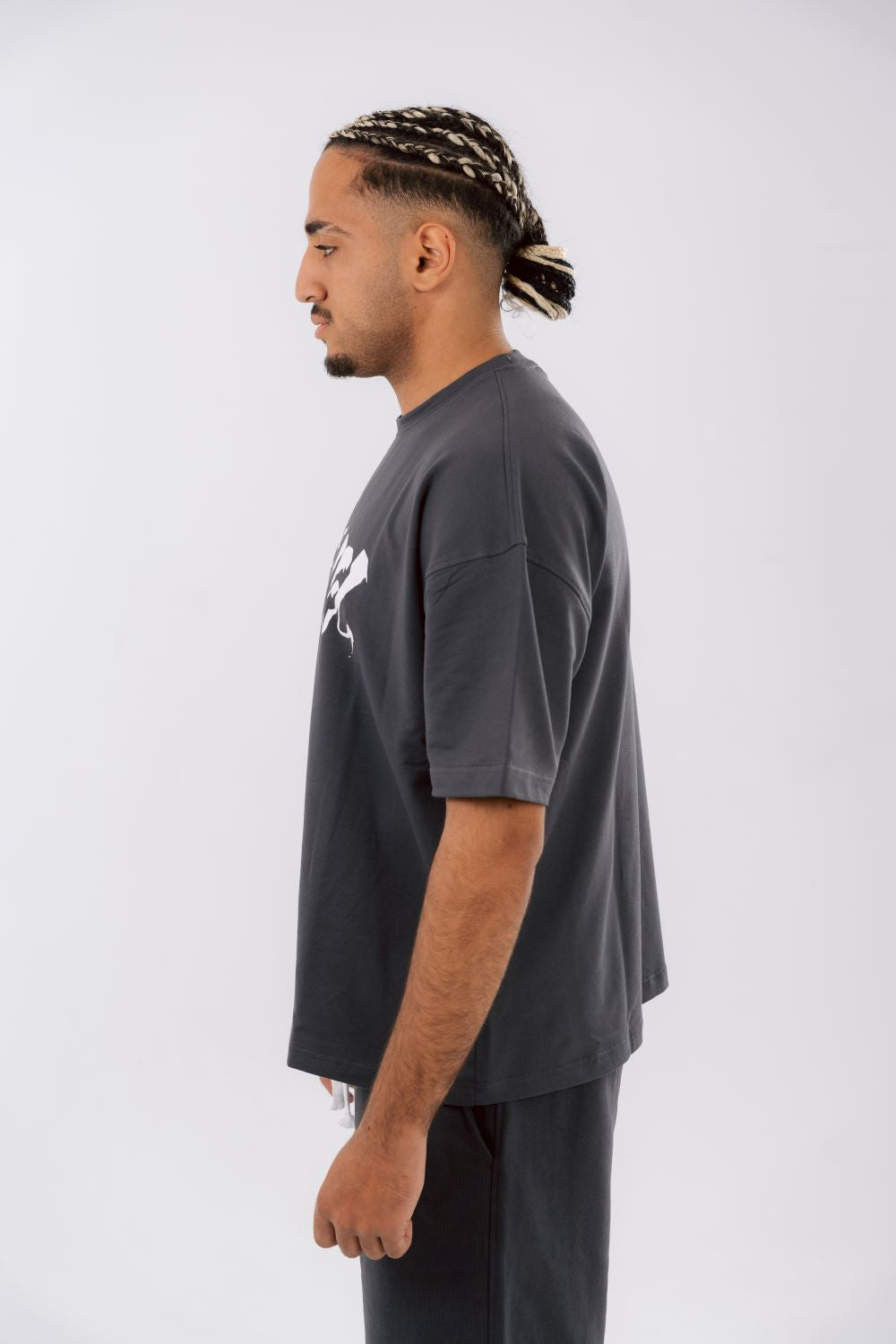Gray vervil T-SHIRT