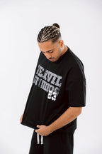 Black vervil T-SHIRT