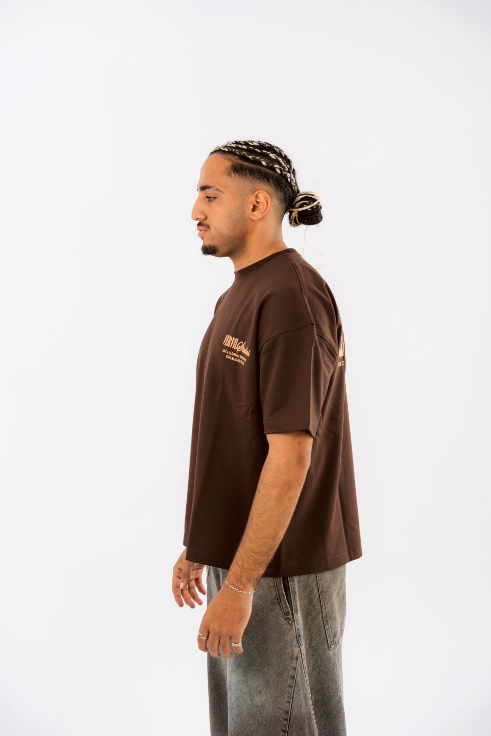 Brown vervil T-SHIRT