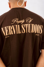 Brown vervil T-SHIRT