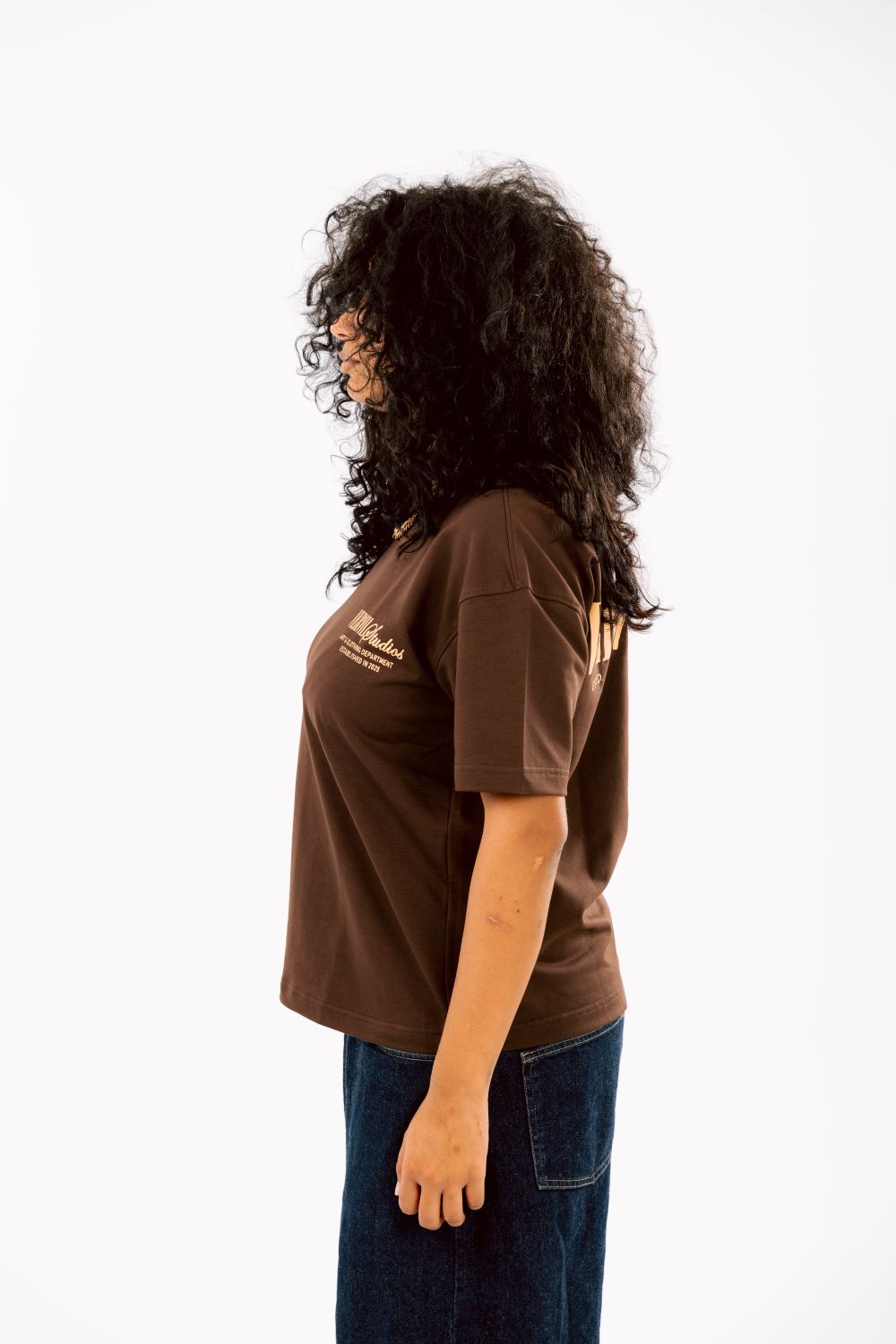 Brown vervil T-SHIRT